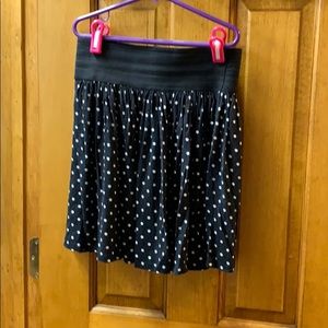 Polka dot skirt